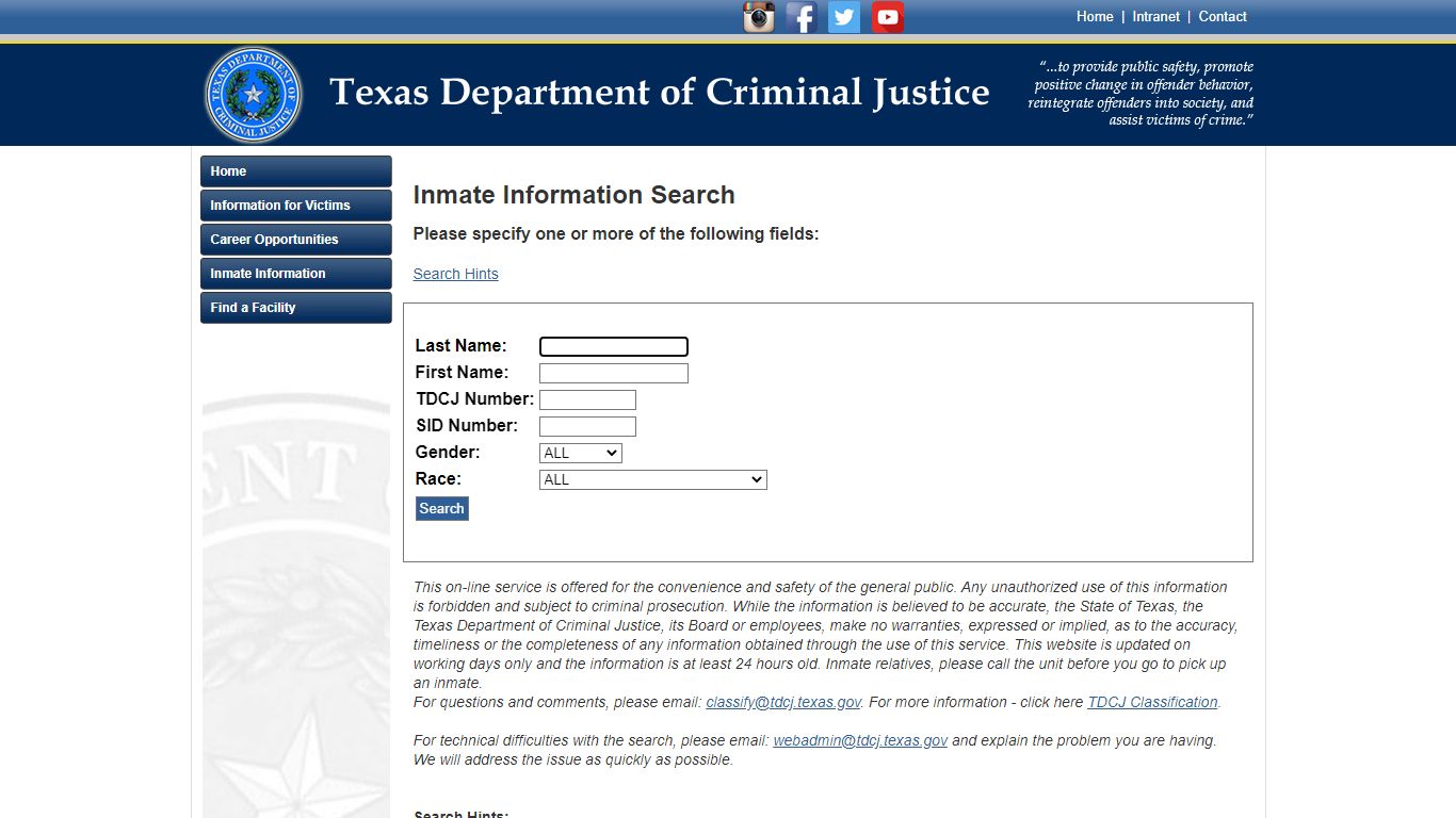 Inmate Search Beaumont Texas