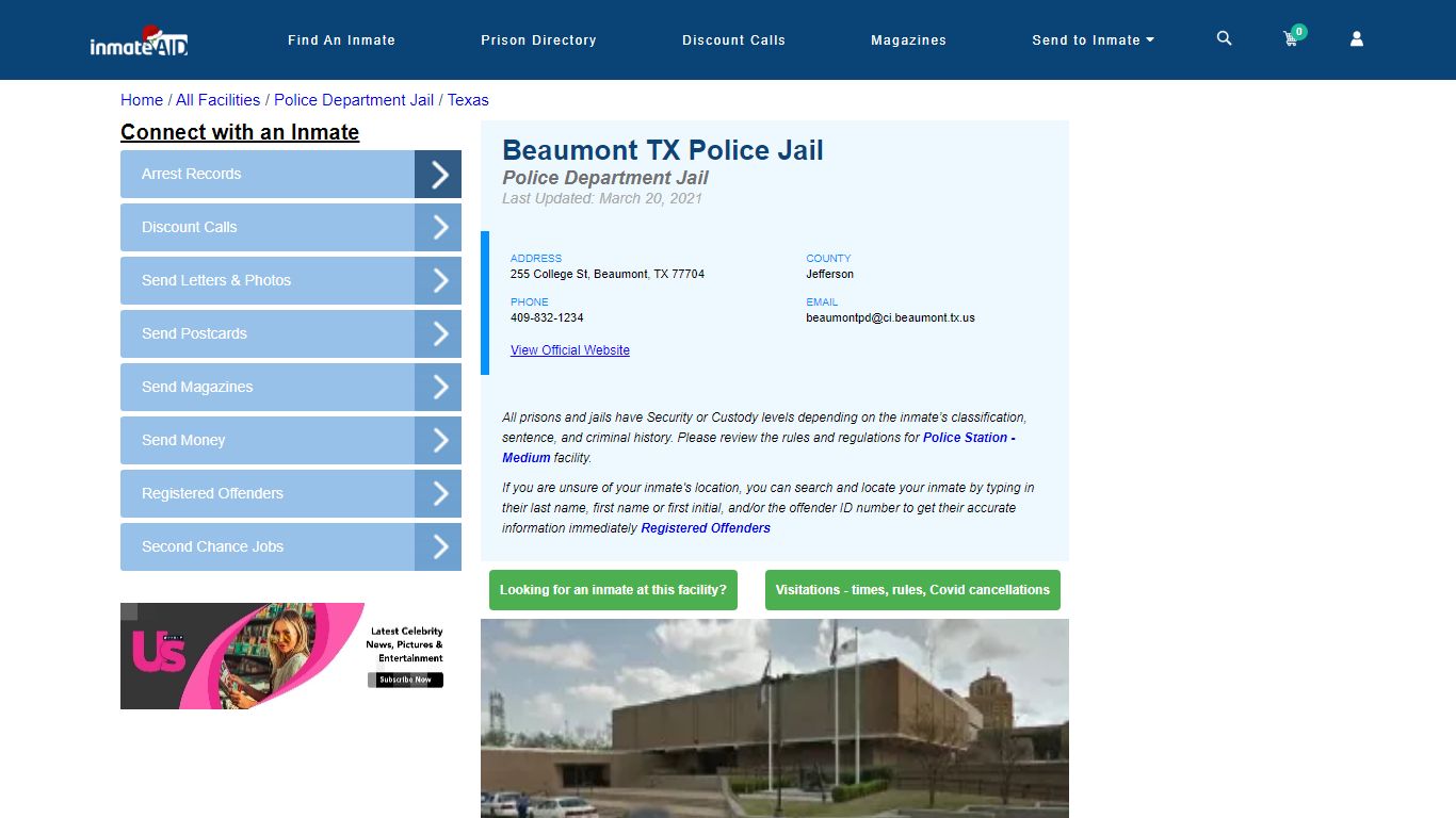 Inmate Search Beaumont Texas